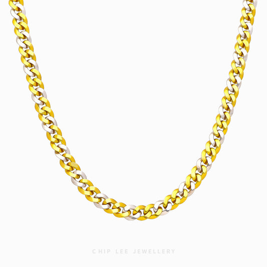 Duo Tone Gold Link Chain
