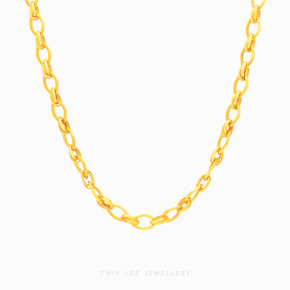 Mixed Link Chain Necklace