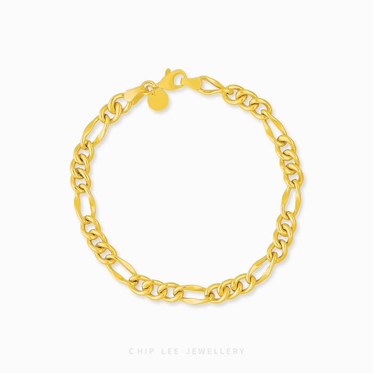 Figaro Chain Bracelet - Chip Lee Jewellery