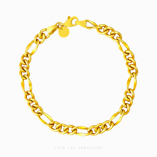 Figaro Chain Bracelet - Chip Lee Jewellery