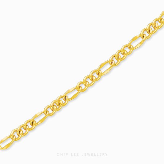 Figaro Chain Bracelet - Chip Lee Jewellery