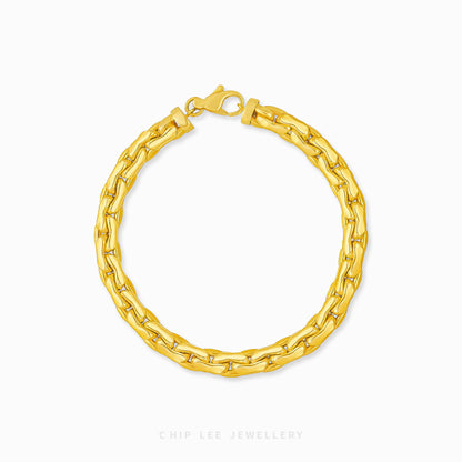 Herringbone Chain Bracelet - Chip Lee Jewellery