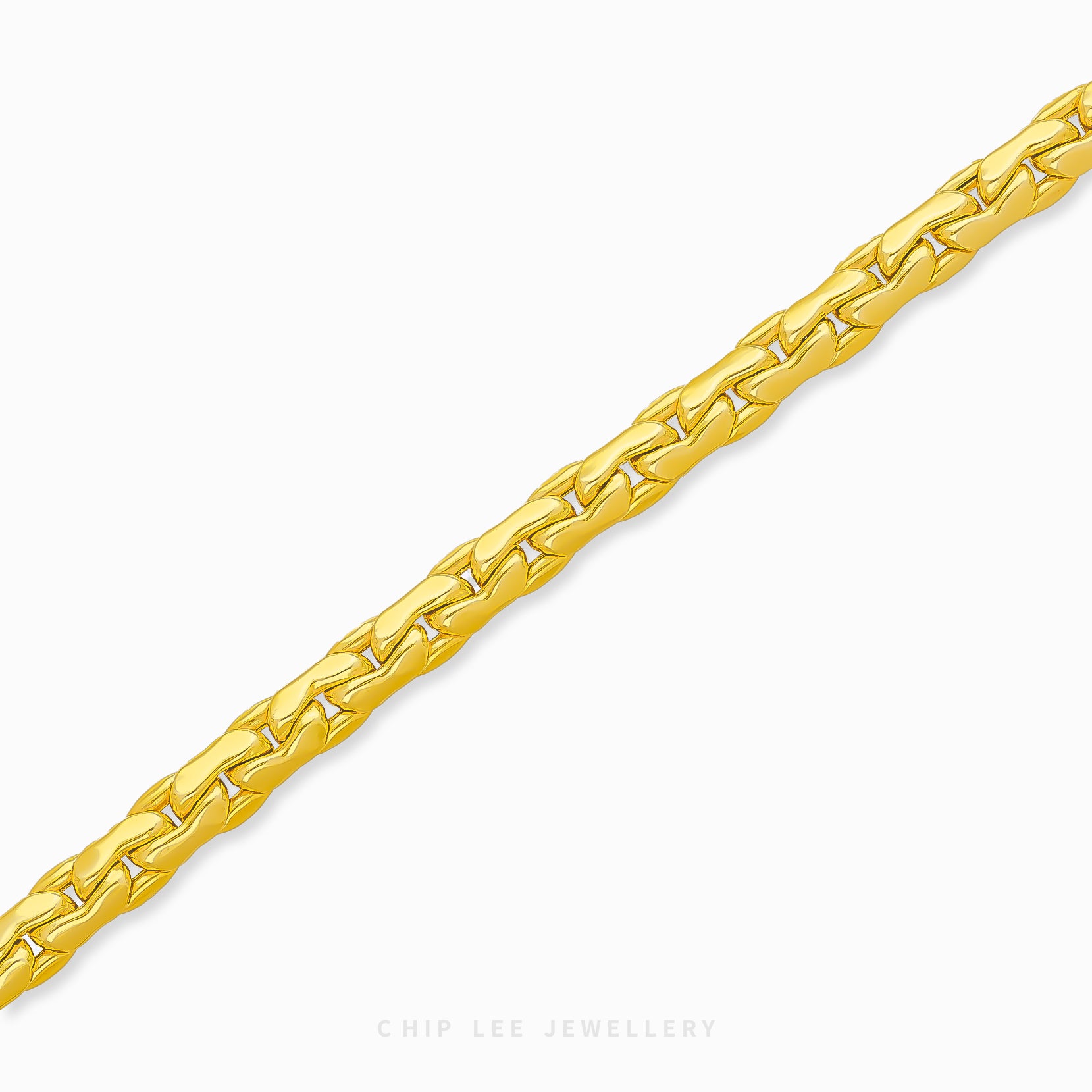 Herringbone Chain Bracelet - Chip Lee Jewellery