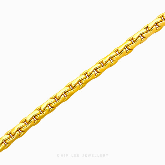 Herringbone Chain Bracelet - Chip Lee Jewellery