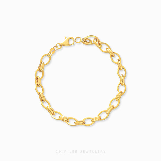 Mixed Link Chain Bracelet