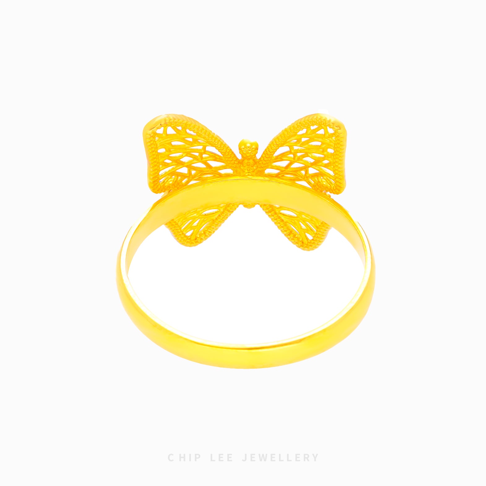 Duo Tone Butterfly Ring - Chip Lee Jewellery