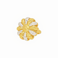 Duo Tone Daisy Floral Ring