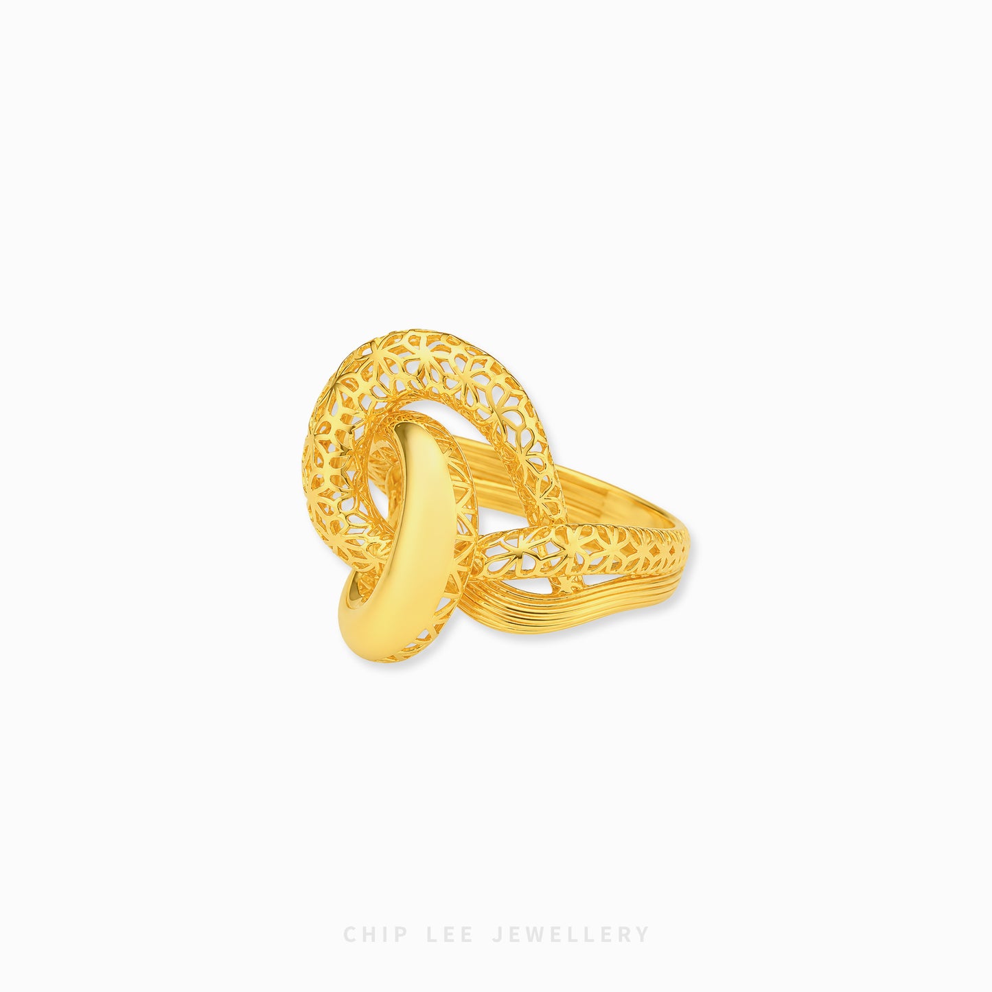 Filigree Knot Ring