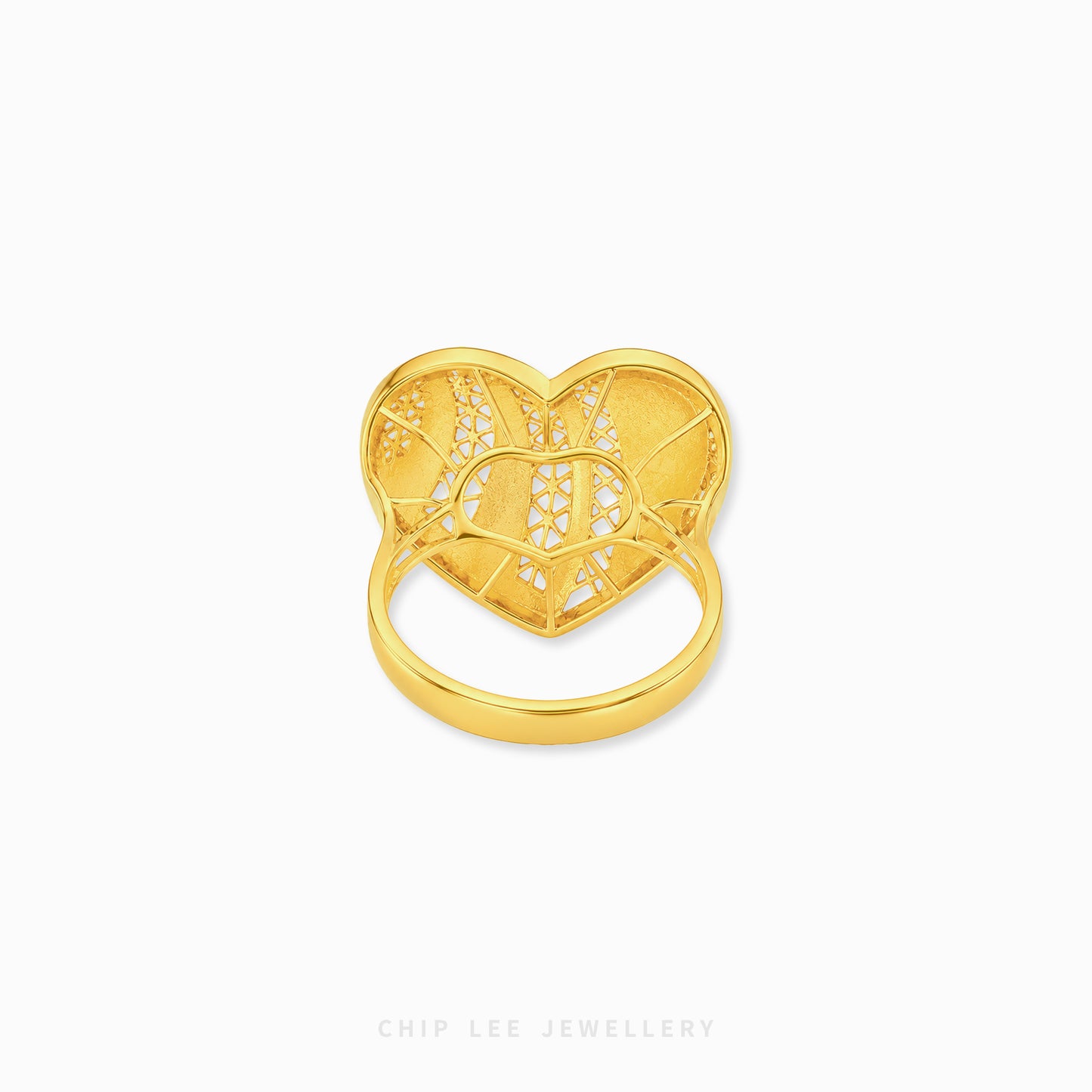 Intricate Heart Ring