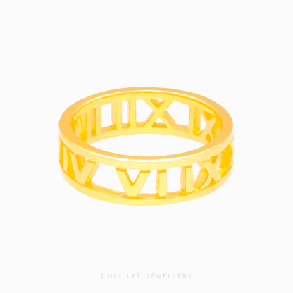 Roman Number Ring - Chip Lee Jewellery