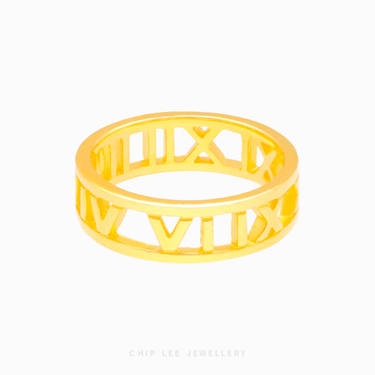 Roman Number Ring - Chip Lee Jewellery