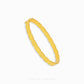 Rectangular Mixed Loop Bangle by Chip Lee Jewellery Singapore, 916/22K gold, alternating rectangular and loop design, modern aesthetics, timeless elegance.