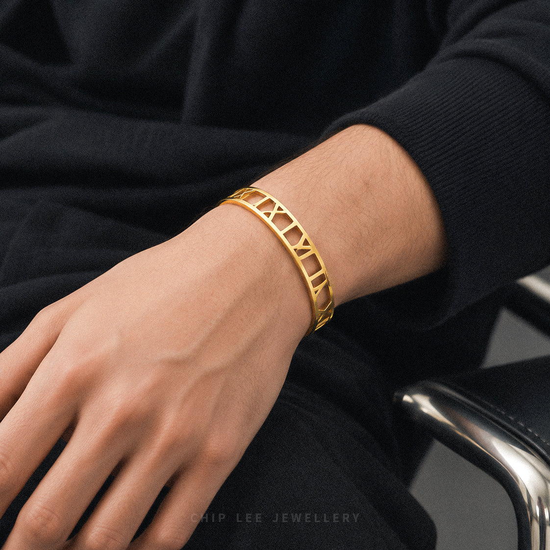 Roman Numerals Bangle
