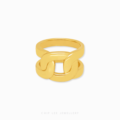 Bold Cuban Ring