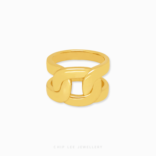 Bold Cuban Ring