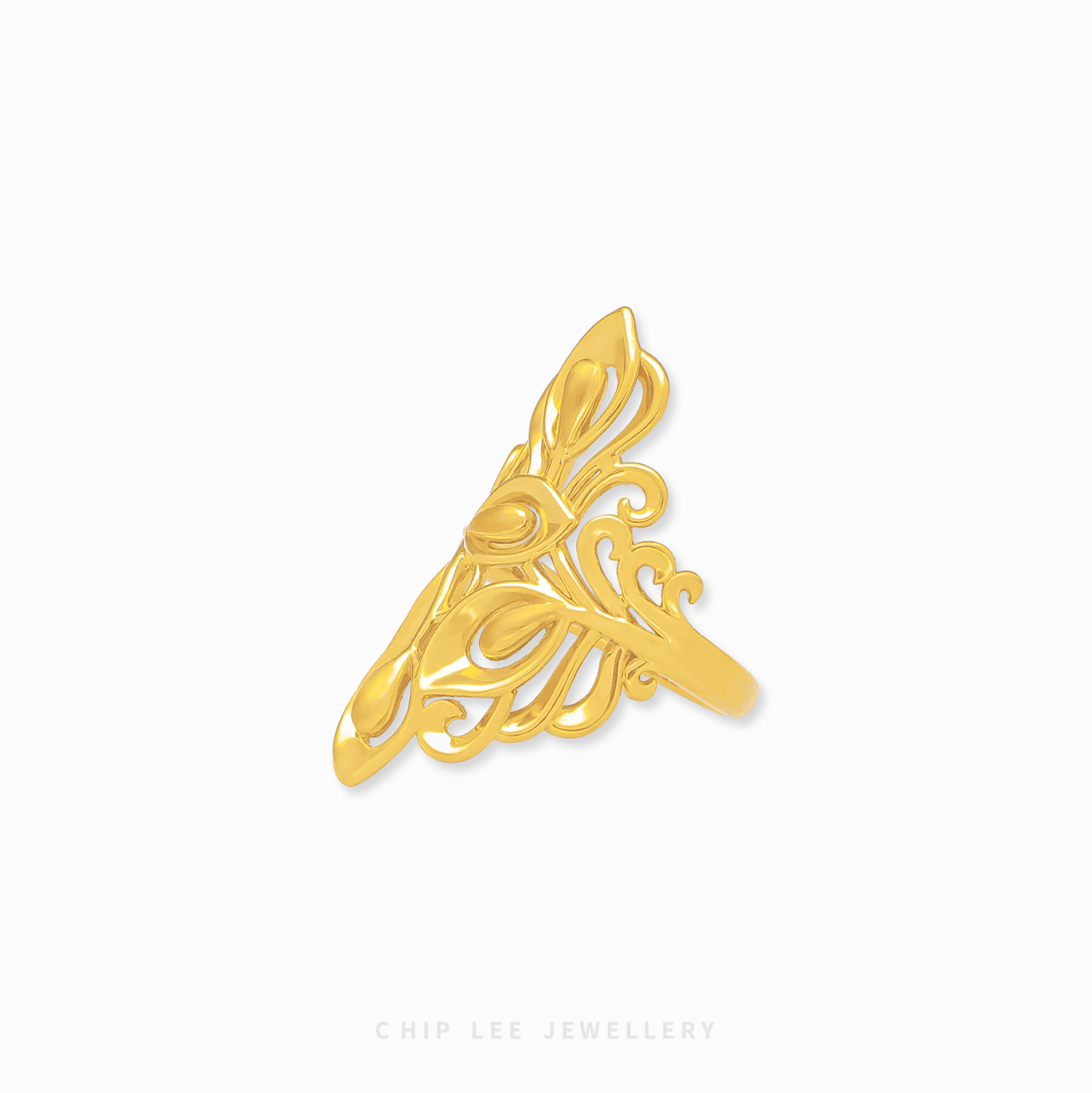 Intricate Floral Ring
