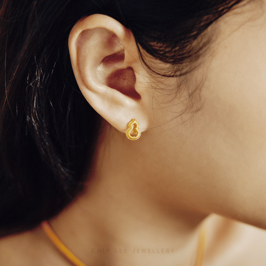 Prosperity Gourd Hu Lu (葫芦) Studs