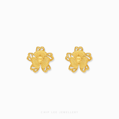 Floral Stud Earrings