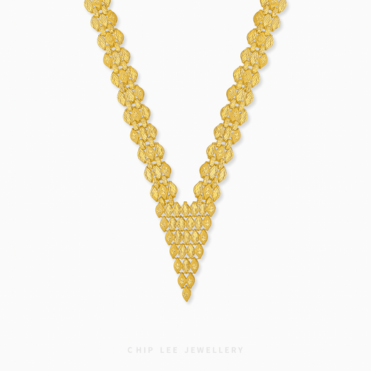 V Statement Necklace