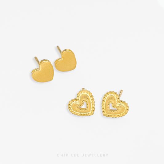 Amor Stud Earrings