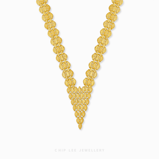 V Statement Necklace