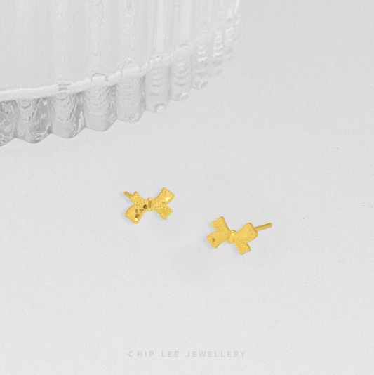 Bow Stud Earrings