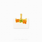 999 Pure Gold Floral Lock He Tian Jade Pendant