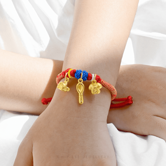 999 Pure Gold Safety Baby Bracelet