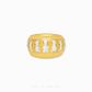 Classic Lantern Duo Tone Ring