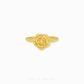 999 Pure Gold Rose Ring