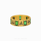 999 Pure Gold Black Mystic Mahjong Ring