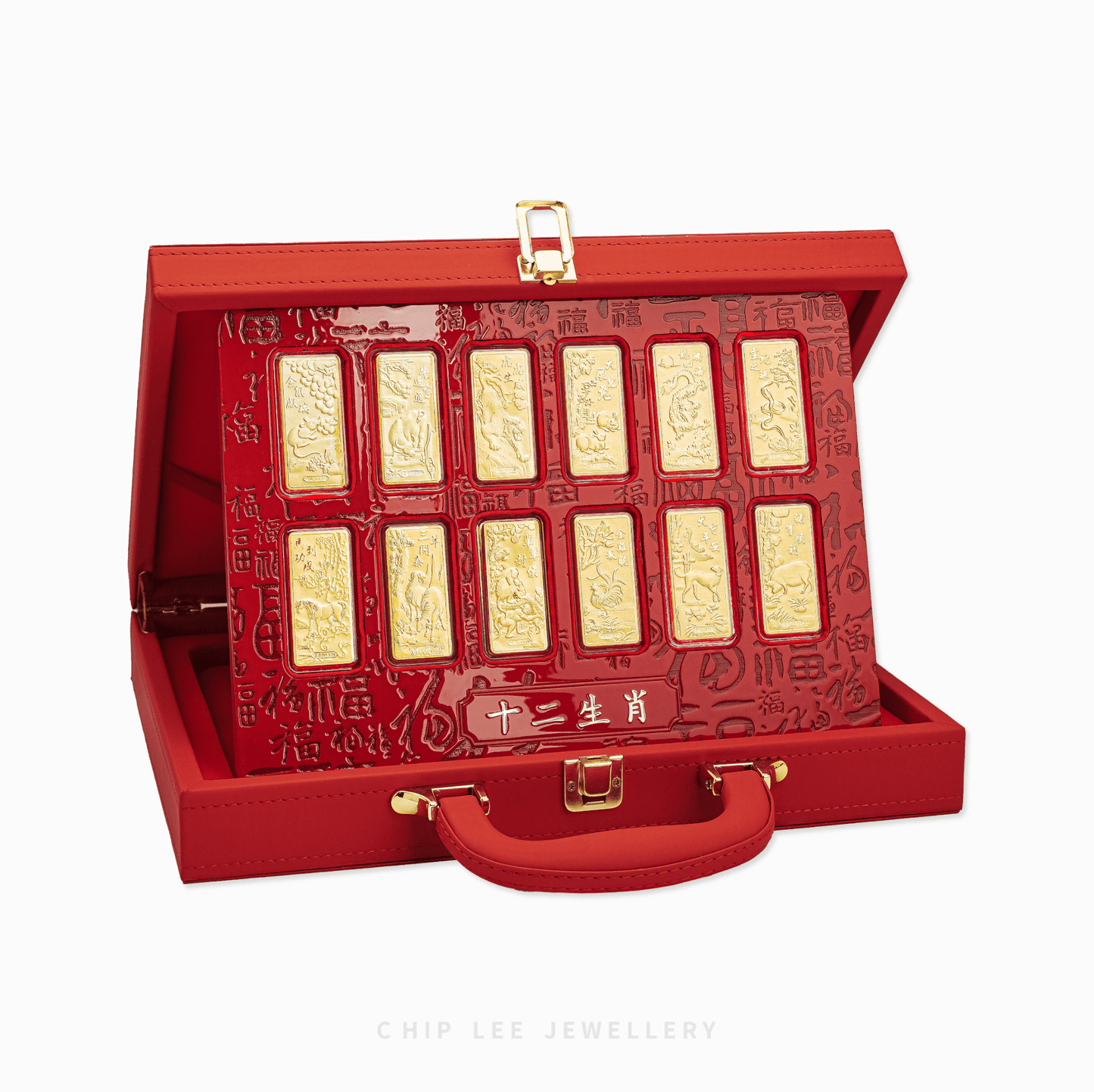 999 Pure Gold 12 Animals Chinese Zodiac Bars Collectables