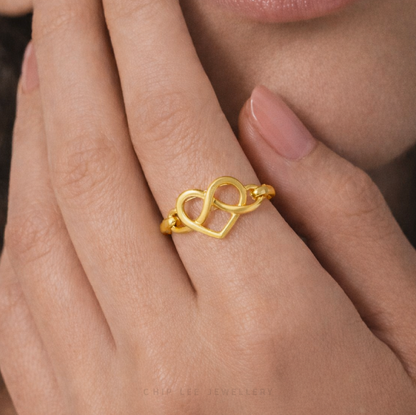 Infinity Heart Ring