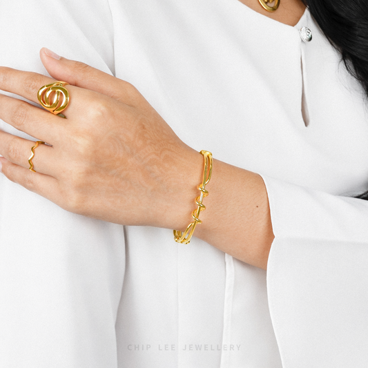 Looped Knot Bangle