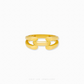 Gold ring on a white background with 'Chop Lee Jewellery' branding.