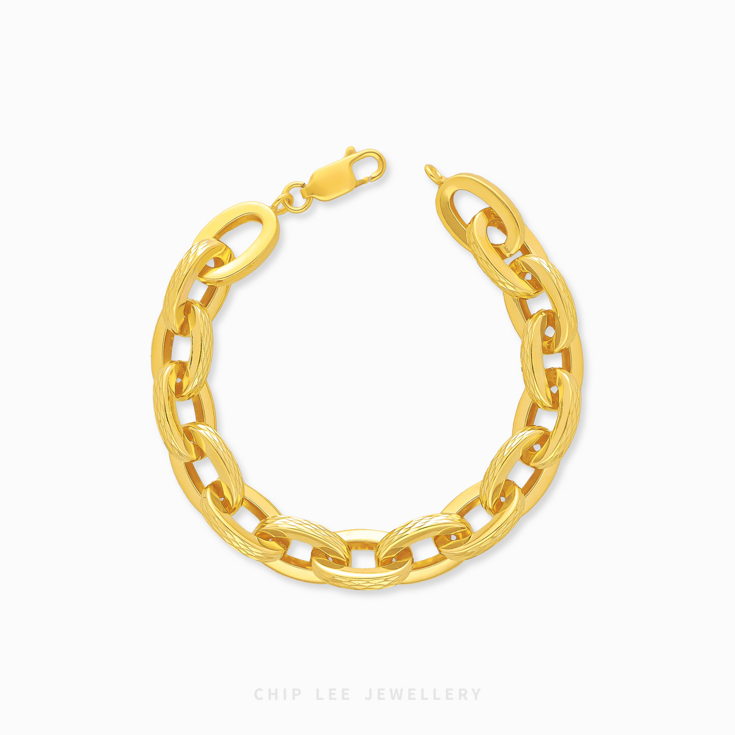Classic Oval Link Chain Bracelet