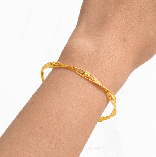 Sphere Twisted Rope Bracelet
