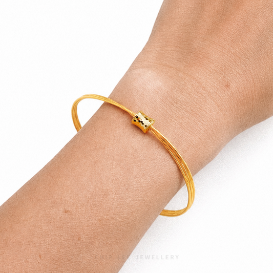 Barrel Triple Rope Bracelet