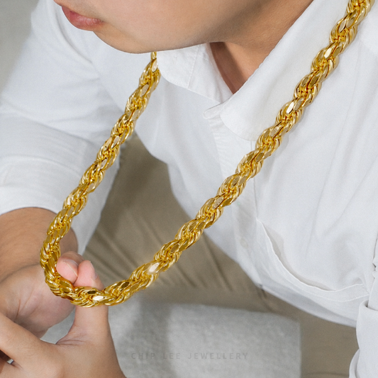 Thick Twisted Rope Chain