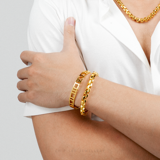 Roman Numerals Bangle