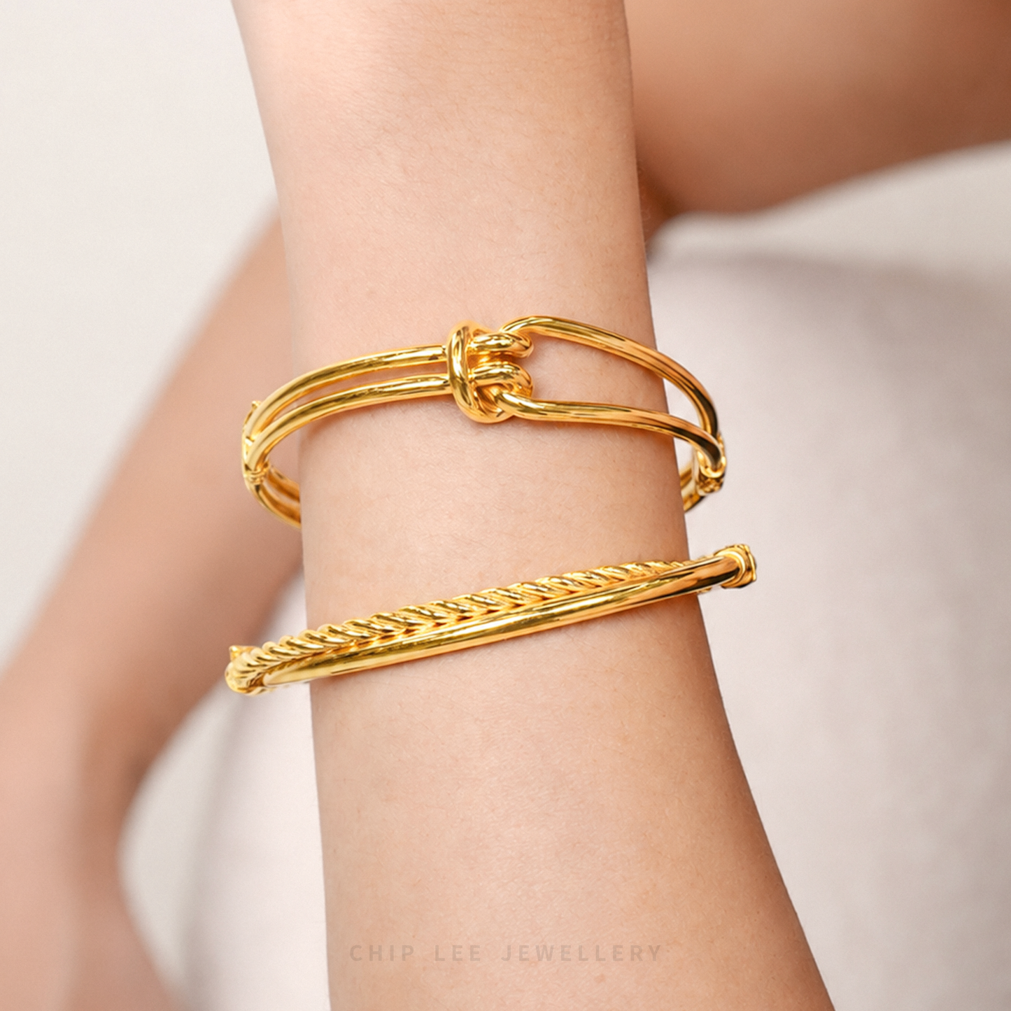 Twisted Rope Bangle