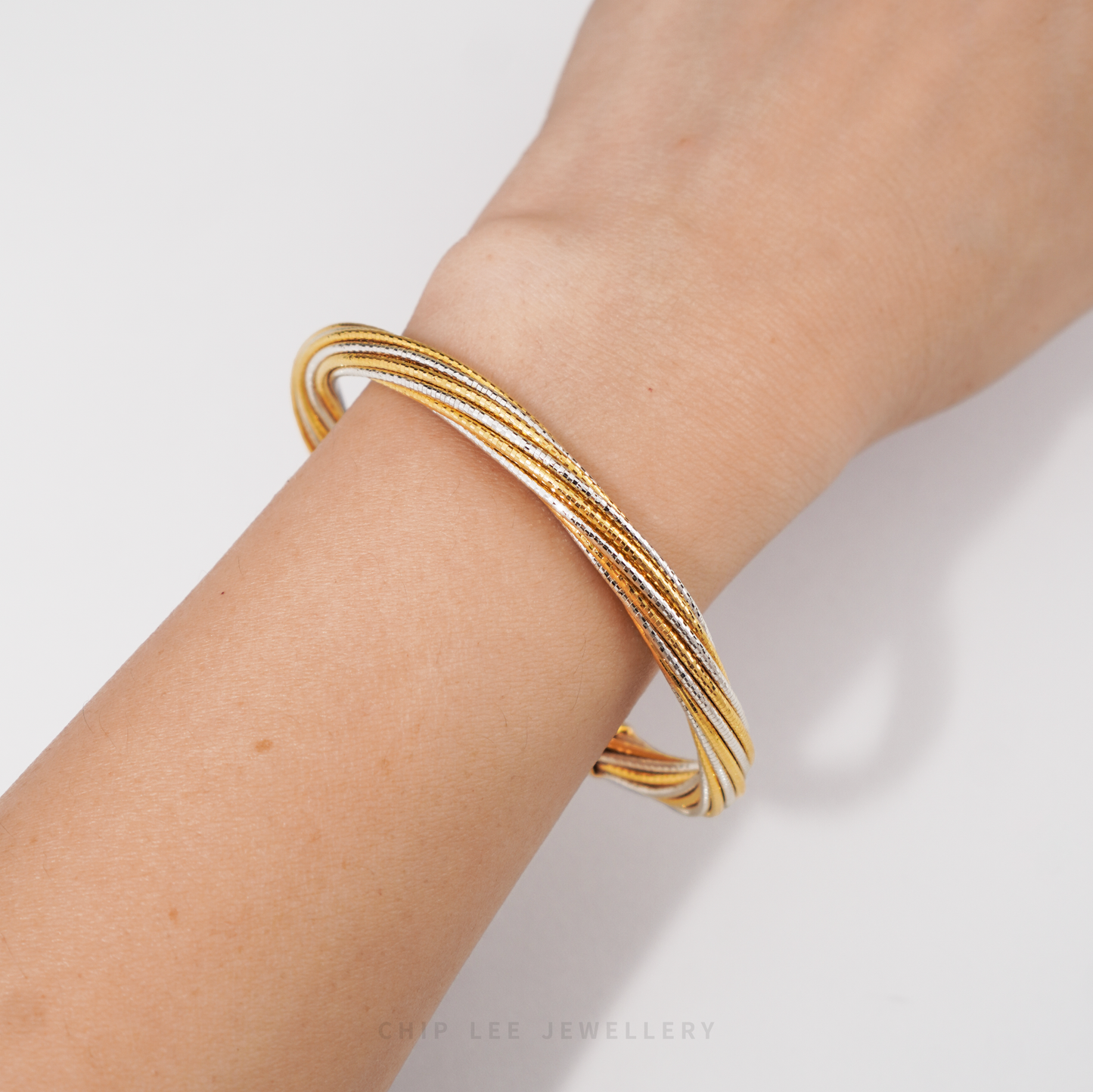 Duo-Tone Flexi Italia Bangle