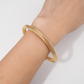 Duo-Tone Flexi Italia Bangle