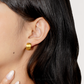 Ribbed Hoop Earrings