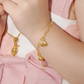 Heart Star, Bear, Car Charm Baby Bracelet