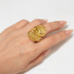 Sculpted Swirl Ring