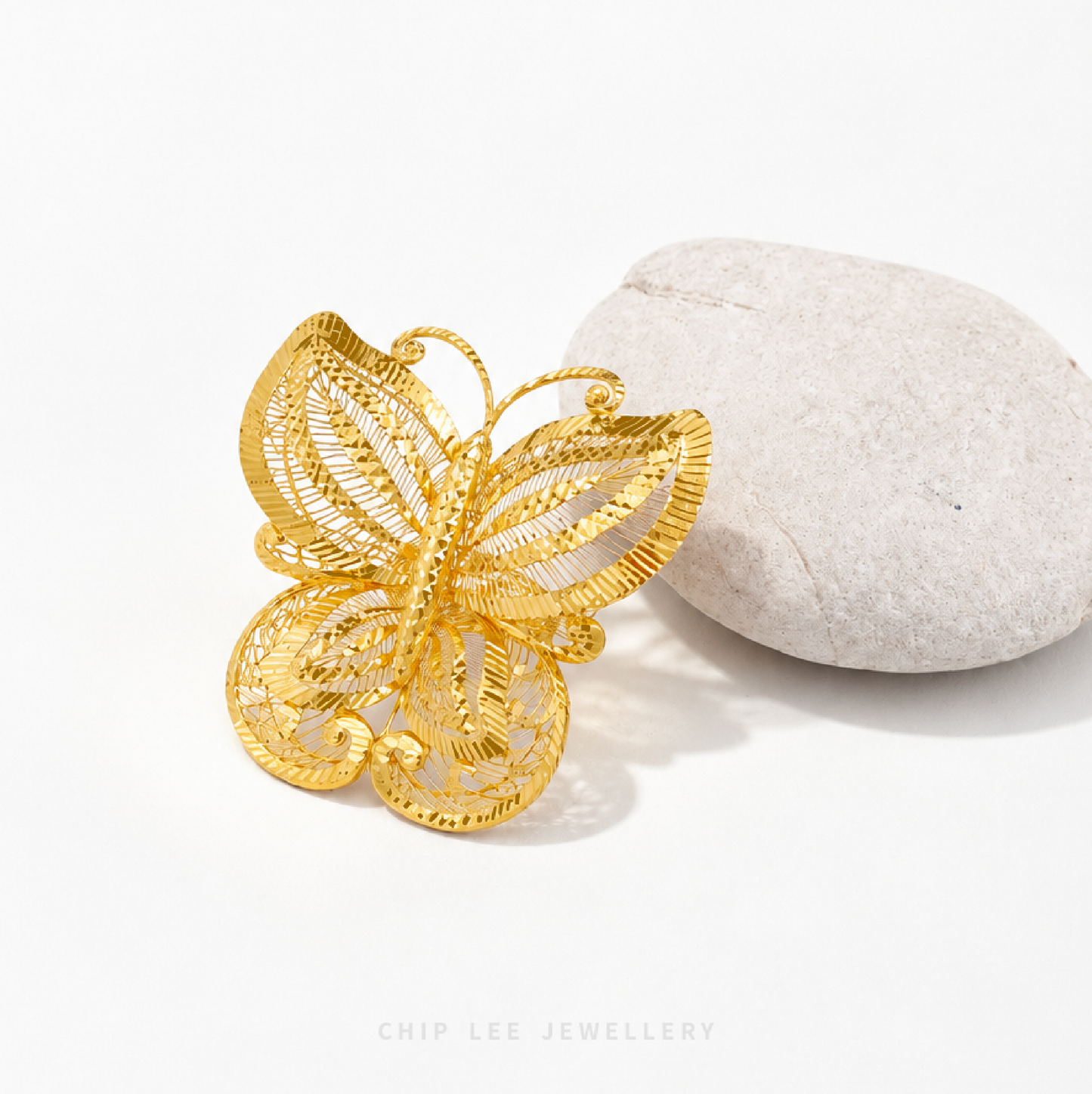 Statement Butterfly Ring