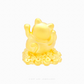 999 Pure Gold Fortune Cat Figurine