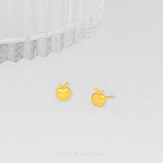 Apple Stud Earrings
