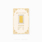 999 Pure Gold Singapore Heritage Exclusive Edition Gold Bar Card